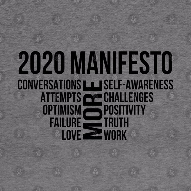 2020 Manifesto | Happy New Year 2020 by GaryVeeApparel